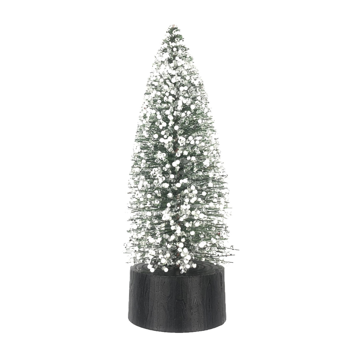 Discover the Pine Tree with White Berries Decoration (30cm) at Bristow Direct