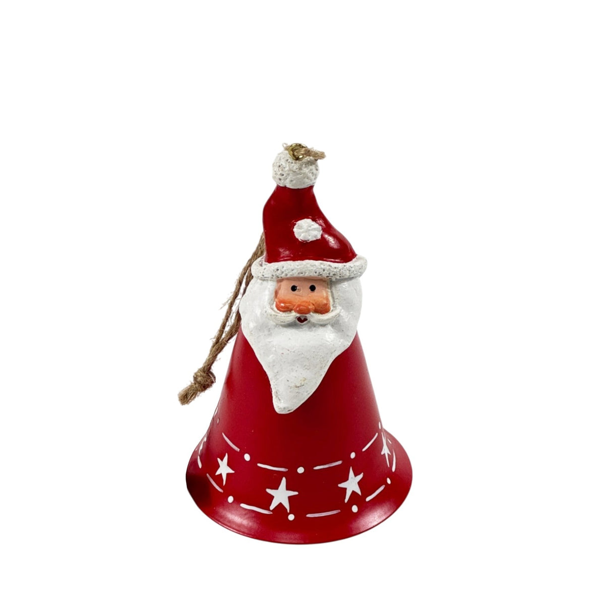 Discover the Red Bell with Santa Topper (10cm) at Bristow Direct