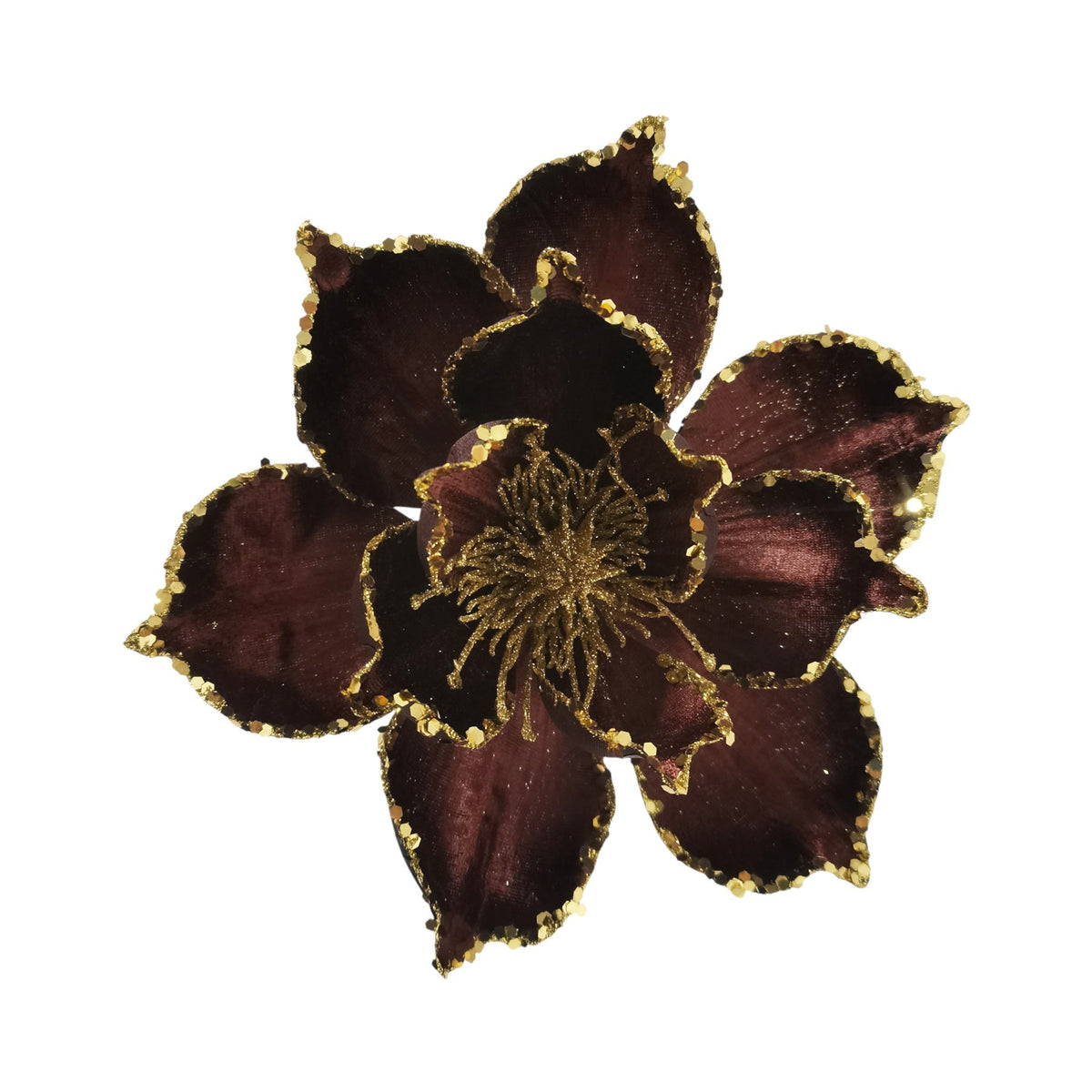Discover the Brown Gold Magnolia Clip (20cm) at Bristow Direct