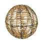 Discover the Shiny Gold Hanging Ball with Warm White LED Flashing Lights (50cm) at Bristow Direct