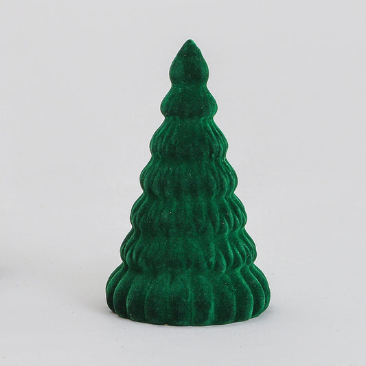 Discover the Green Glass Tree Ornament (18cm) at Bristow Direct