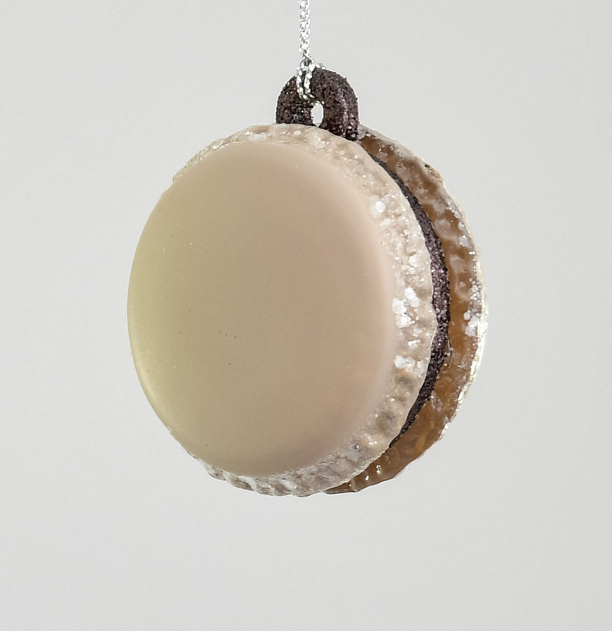 Discover the  Brown MacaronHanging Decoration (6cm) at Bristow Direct