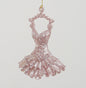Discover the Rose Gold Glitter Festive Ballet Tutu Dress Hanging Decoration (13cm) at Bristow Direct
