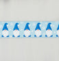 Discover the Blue Repeating Gonk Christmas Ribbon at Bristow Direct