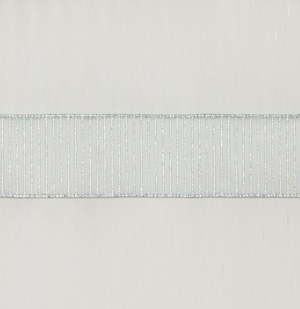 Discover the Silver Fine Stripe Ribbon (63mm x 9.1m) at Bristow Direct