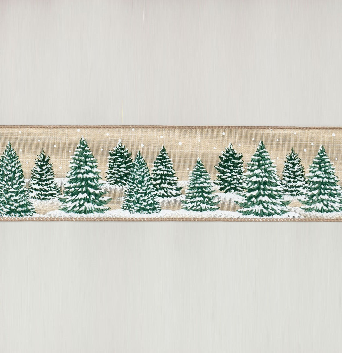 Discover the Snowy Winter Forest Ribbon (63mm x 9.1m) at Bristow Direct