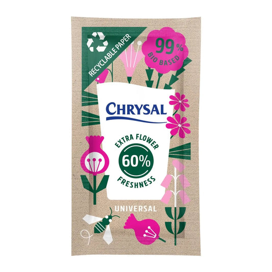 Chrysal Bio Universal Flower Food Compostable 1 Litre Paper Sachet (1 000pc)