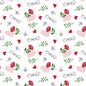 I Love You Hearts &amp; Roses Frosted Cello Wrap (80m)