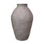 Antique Green Terracotta Tall Olive Pot Vase (47.5cm H)