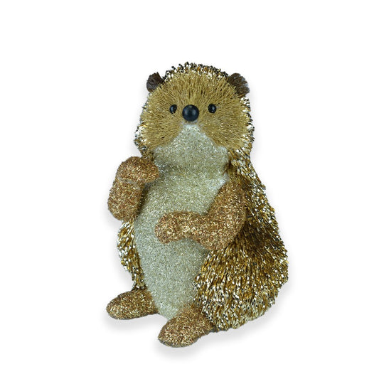 Discover the Gold Christmas Hedgehog Figure (23cm) at Bristow Direct