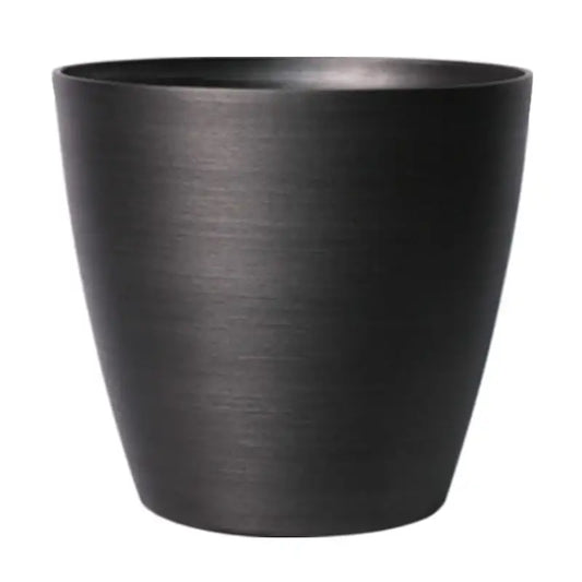 Dark Grey Metallic Look Planter (46cm)