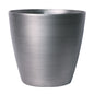 Steel Metallic Look Planter (25cm)