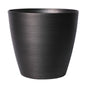 Dark Grey Metallic Look Planter (25cm)