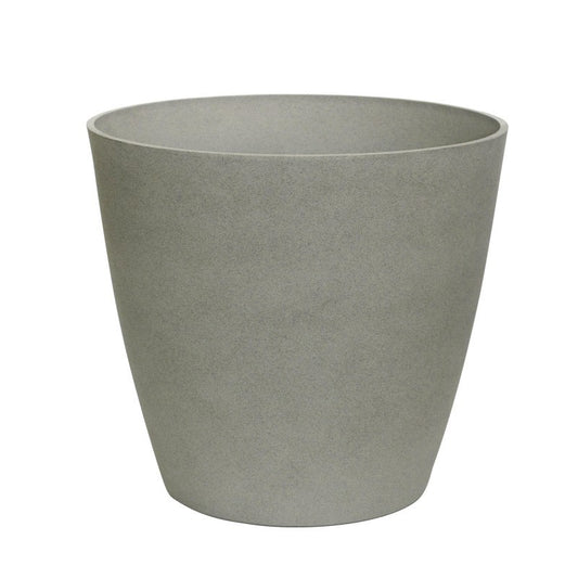 Cement Grey Aged Effect Plastic Planter (60cm)