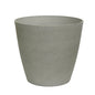 Cement Grey Aged Effect Plastic Planter (28cm)