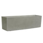 Cement Grey Aged Effect Plastic Trough (80cm)