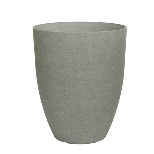 Cement Grey Aged Effect Plastic Mid Planter (52.5cm)