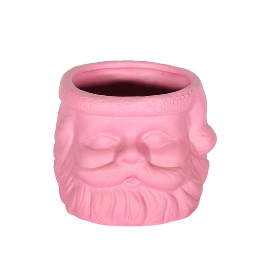 Discover the Pink Santa Head Pot at Bristow Direct