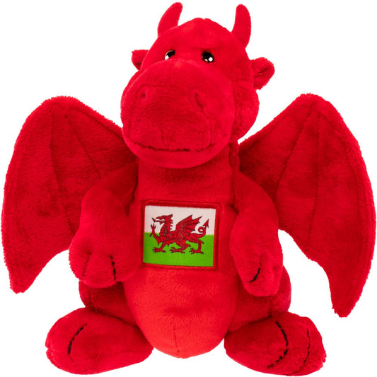 Suki - Red Fury Dragon with Welsh Flag