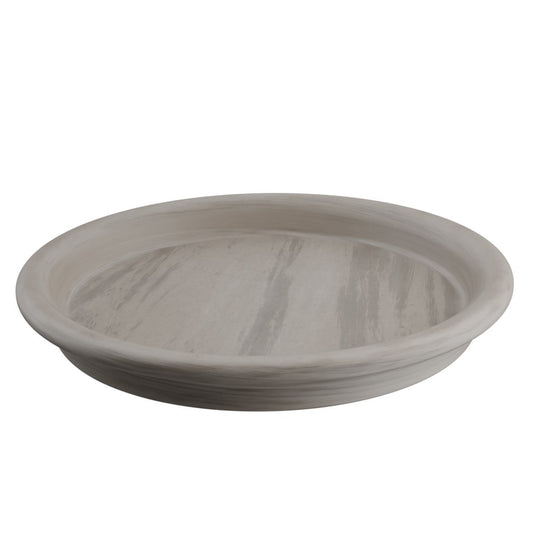 Discover the Basalt Umbra Natural Terracotta Saucer (32cm Dia) at Bristow Direct