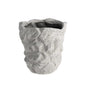 Rough Textured Grey Ceramic Pot (17.5cm)