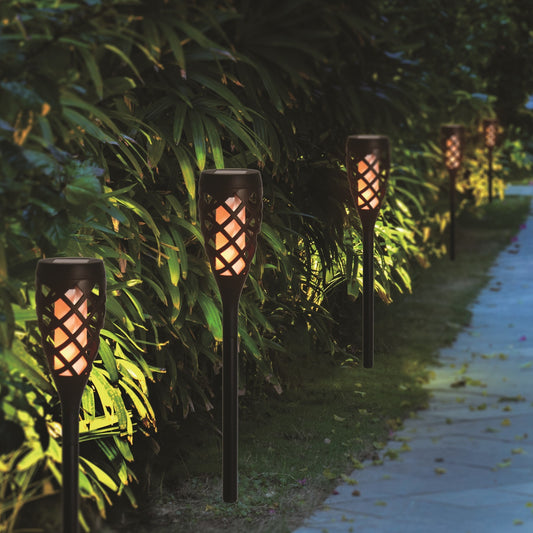 Discover the Solar Flame Lights (5) at Bristow Direct