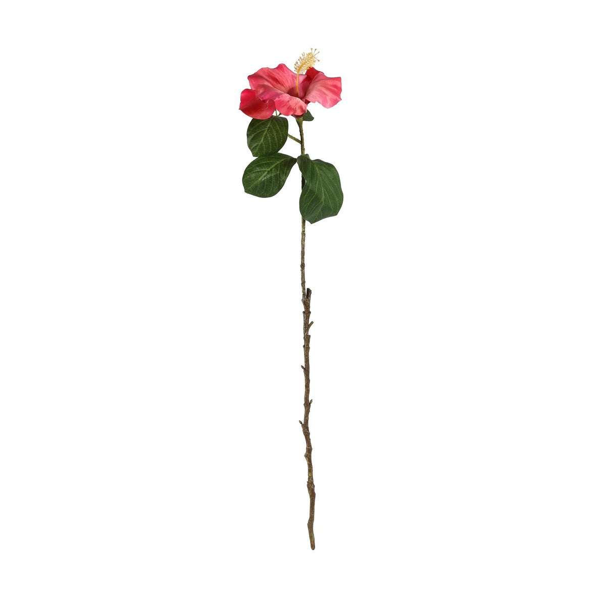 Discover the Dark Pink Hibiscus Spray (69cm) at Bristow Direct