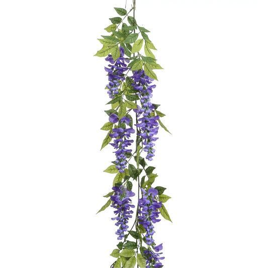 Purple Wisteria Garland