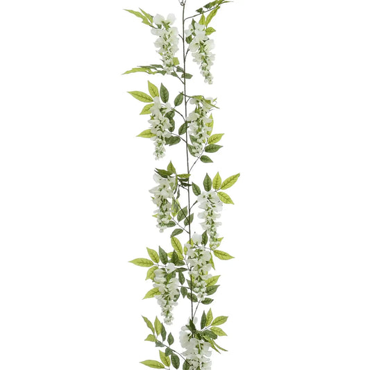Cream Wisteria Garland
