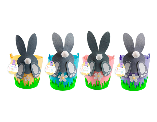 Easter Pom Pom Bunny Basket