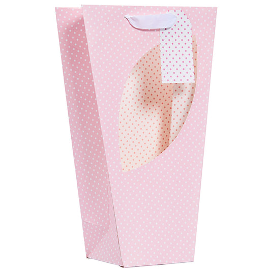 Discover the Pink Polka Orchid Bag (Medium) at Bristow Direct