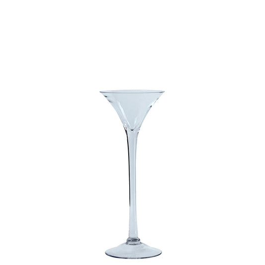 Apollo Cocktail Clear Glass Vase (40cm)