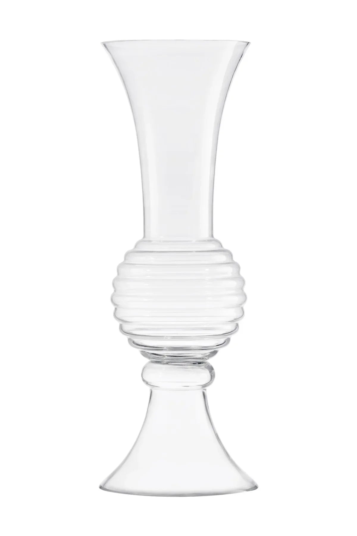 Honeycomb Duo Clear Glass Vase (55cm)