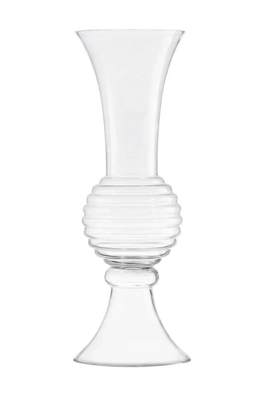 Honeycomb Duo Clear Glass Vase (55cm)