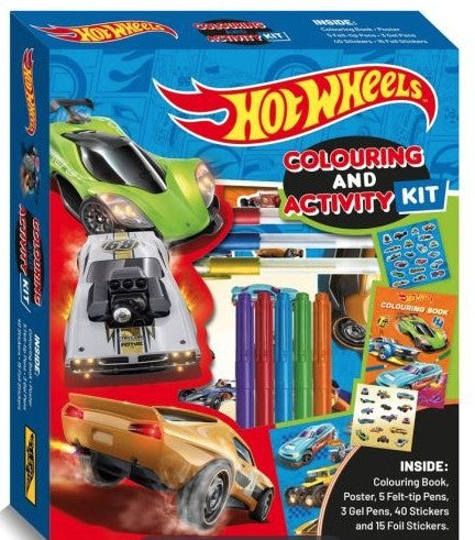 Hot Wheels Colouring &amp; Activity Kit