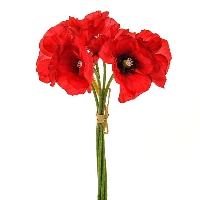 Red Poppy Bouquet