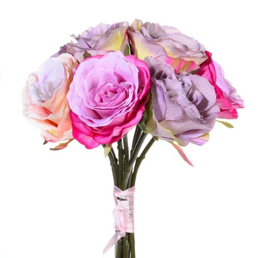 Discover the Lilac Rose Bundle Short Stem (44cm) at Bristow Direct