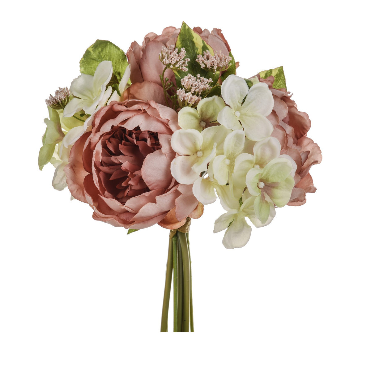 Discover the Pink Peony Bouquet with Hydrangea at Bristow Direct