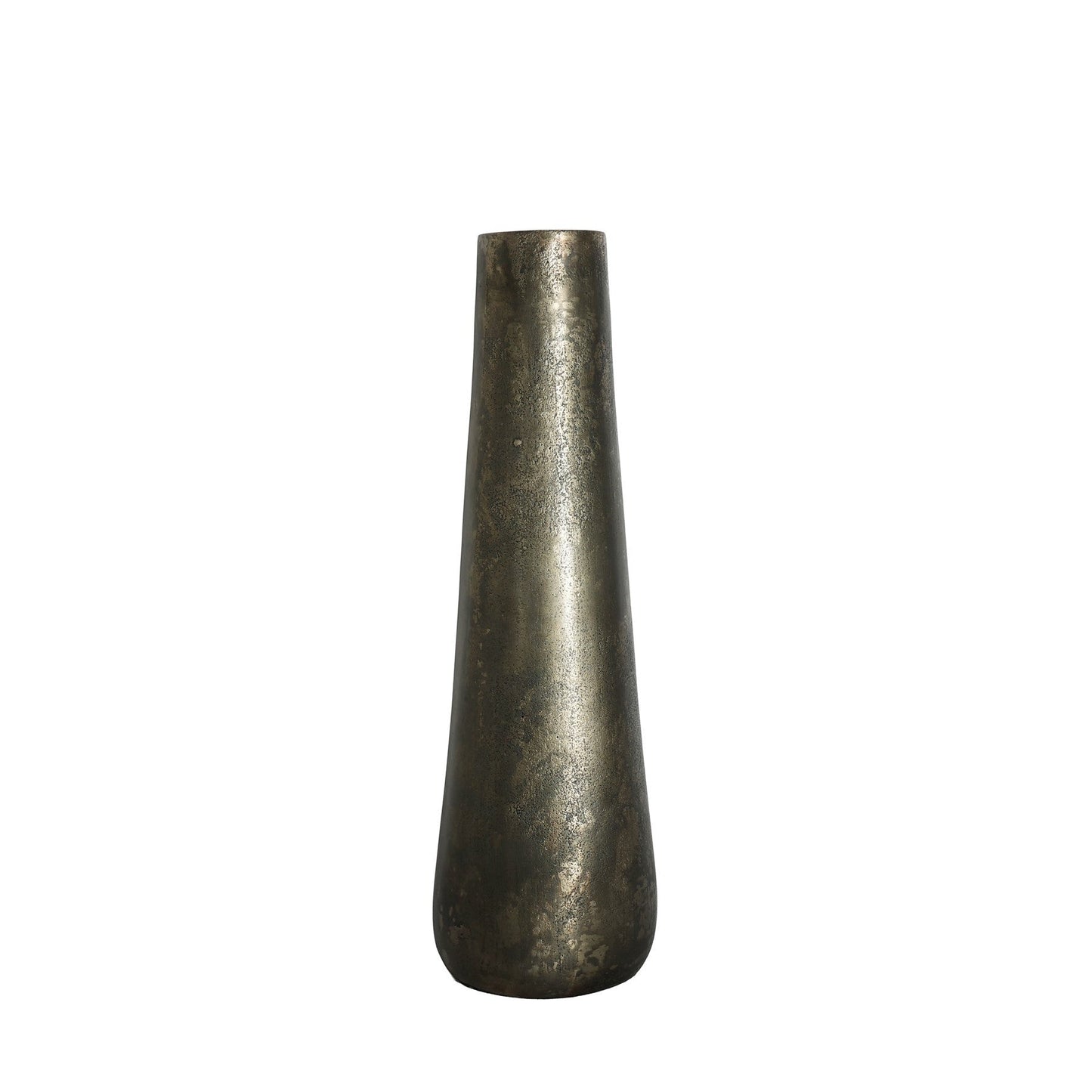 Antique Silver Poseidon Vase (49x15.5cm)