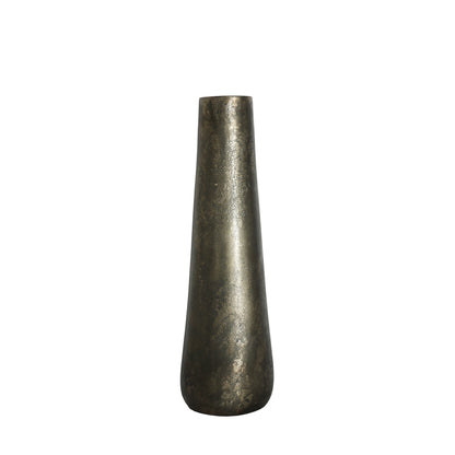 Antique Silver Poseidon Vase (49x15.5cm)