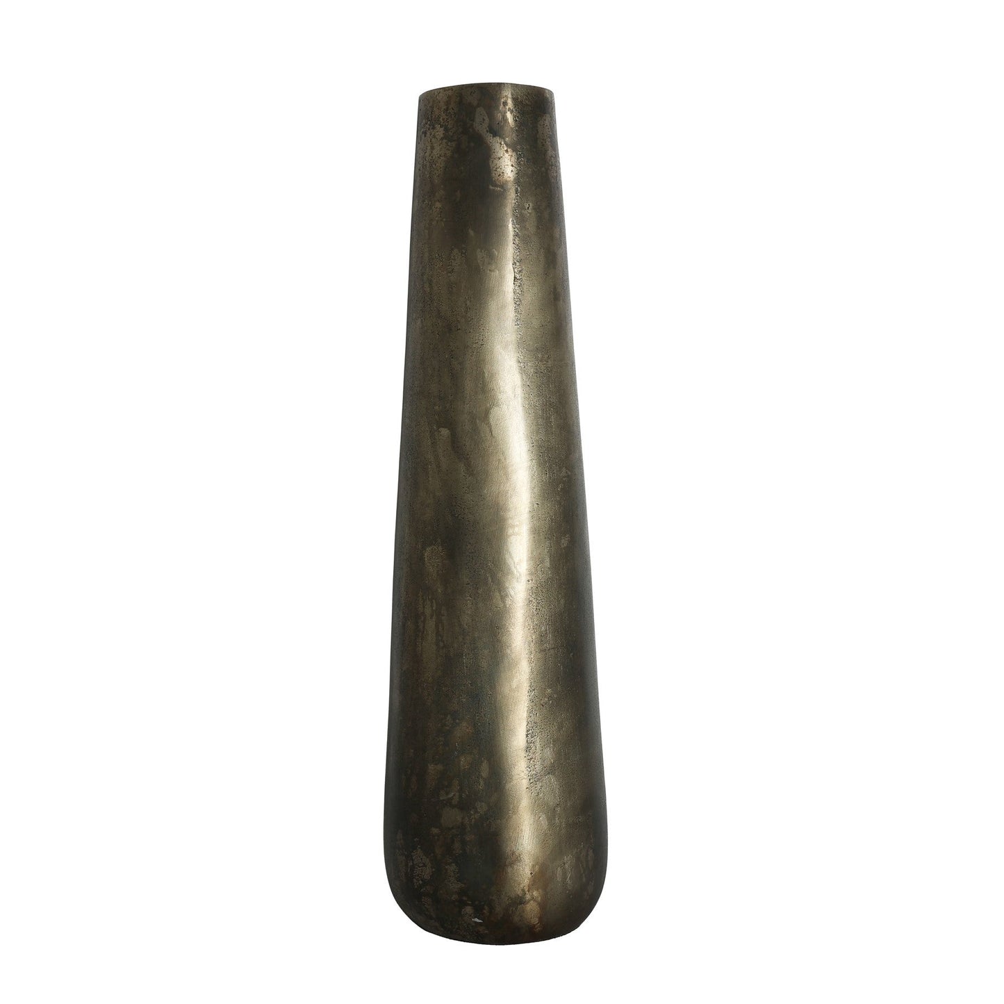 Antique Silver Poseidon Vase (58 x 17cm)