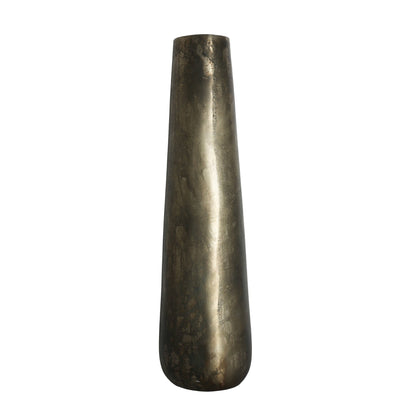 Antique Silver Poseidon Vase (58 x 17cm)