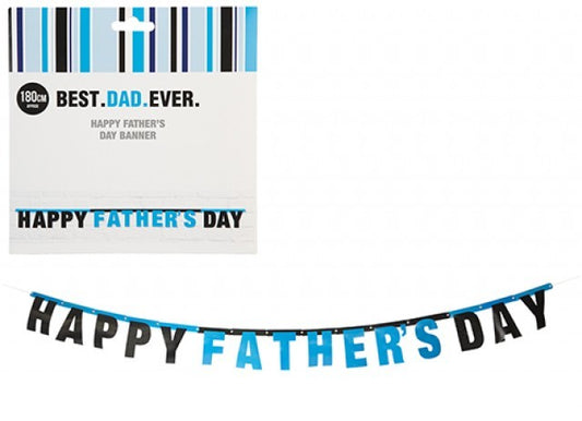 Best Dad Ever Fathers Day Banner