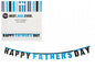 Best Dad Ever Fathers Day Banner