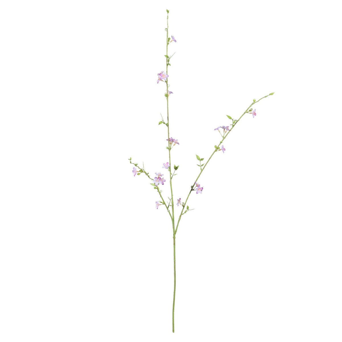 Discover the Purple Mini Blossom Spray (85cm) at Bristow Direct