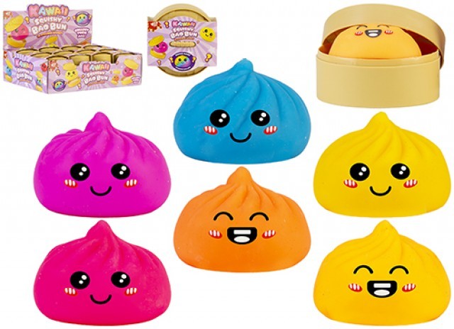 Neon Bao Dumpling In Basket (5.5cm)