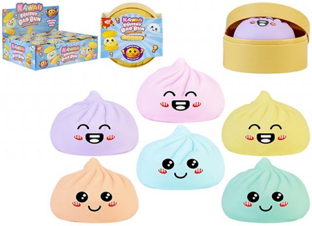Pastel Bao Dumpling in Basket (5.5cm)