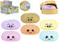 Pastel Bao Dumpling in Basket