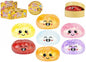 Pastel Glitter Bao Dumpling in Basket