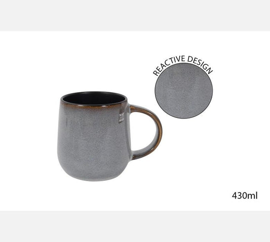 Grey Reactive Mug (430ml)